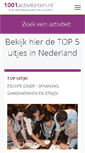 Mobile Screenshot of 1001activiteiten.nl